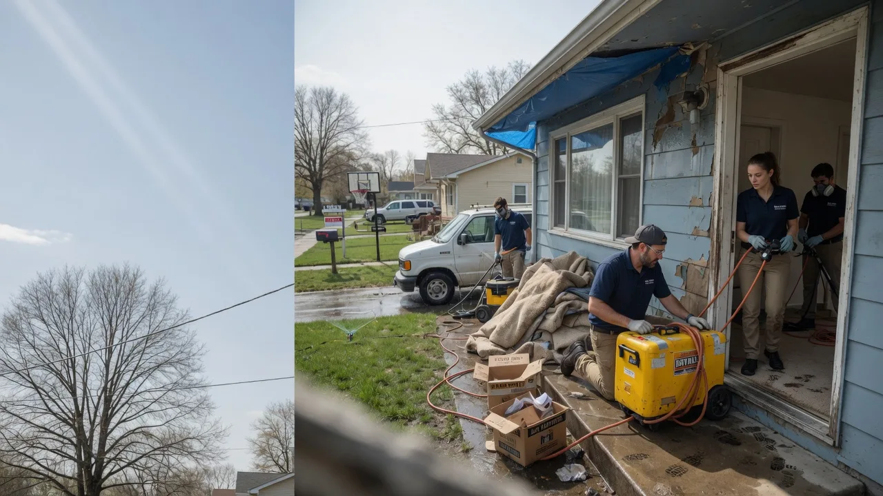 Basement Flood Cleanup in Greencreek, ID near me